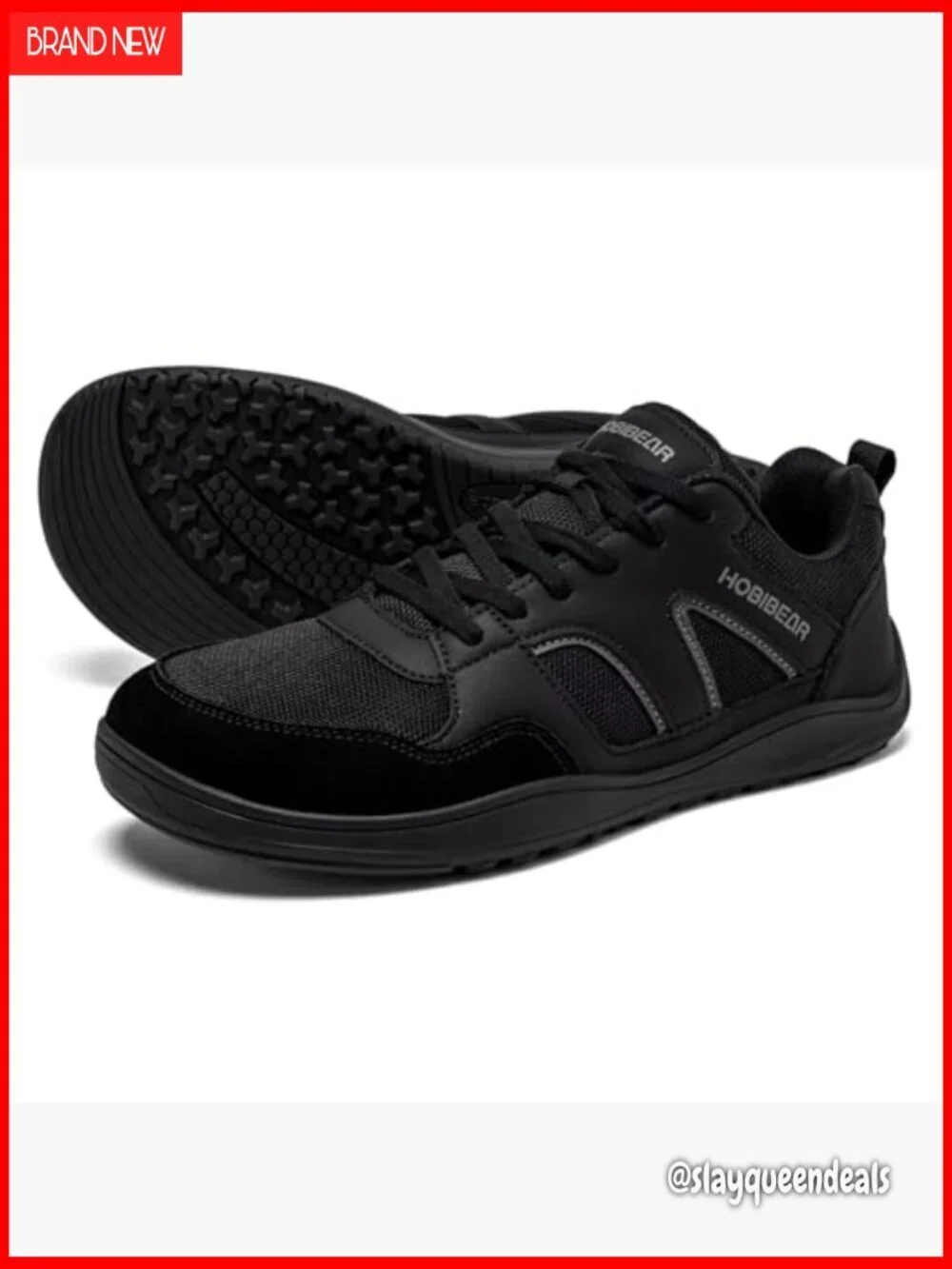 Lightweight Barefoot Walking Sneakers Wide Toe Zero Drop Slip Resistant